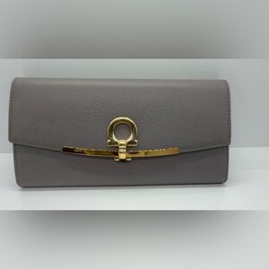 Salvatore Ferragamo Gancini Continental Wallet